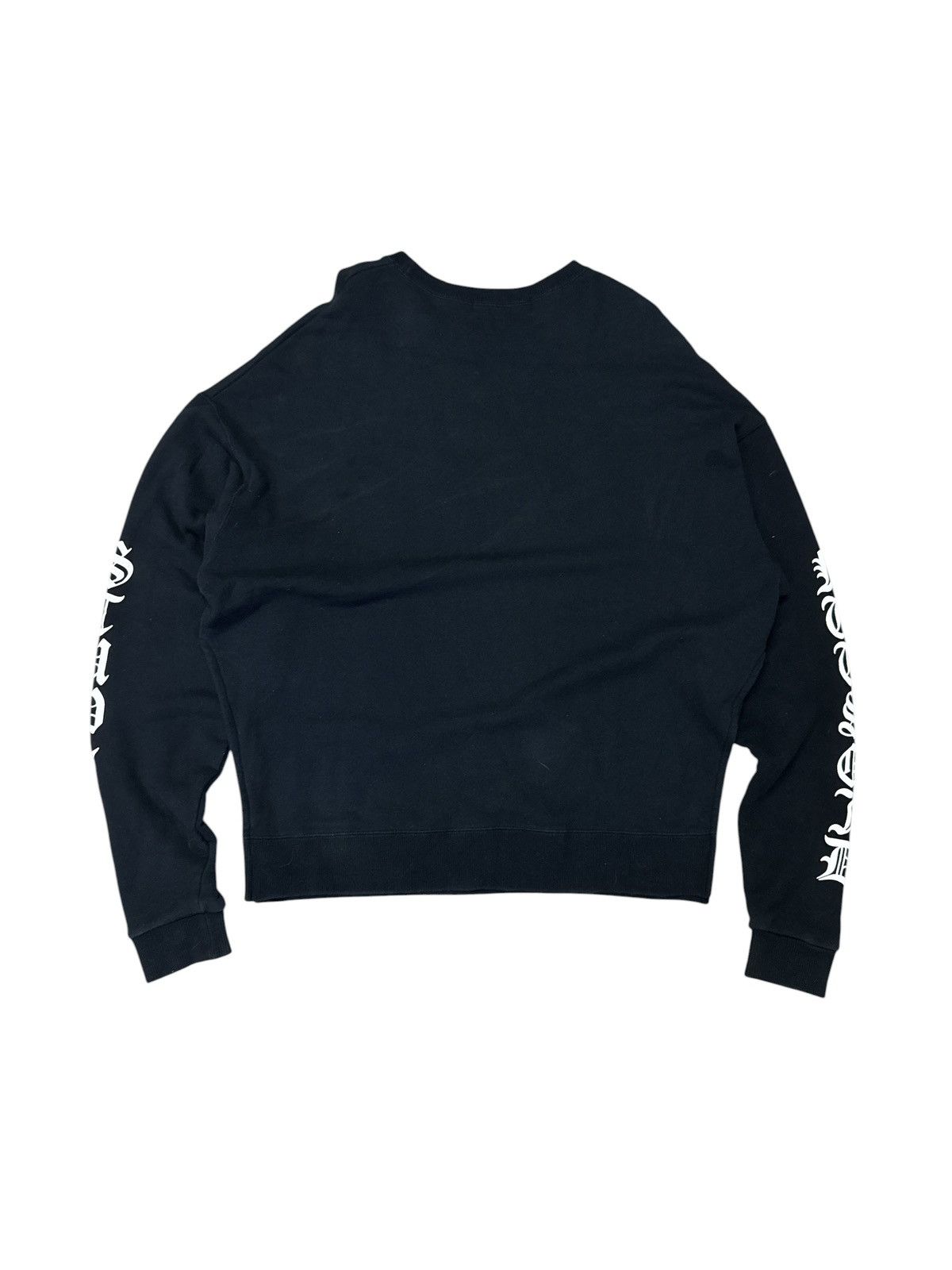 Japanese Brand CANDY STRIPPER OLD ENGLISH GOTHIC LONG SLEEVES SWEATER Size US M / EU 48-50 / 2 - 3 Thumbnail