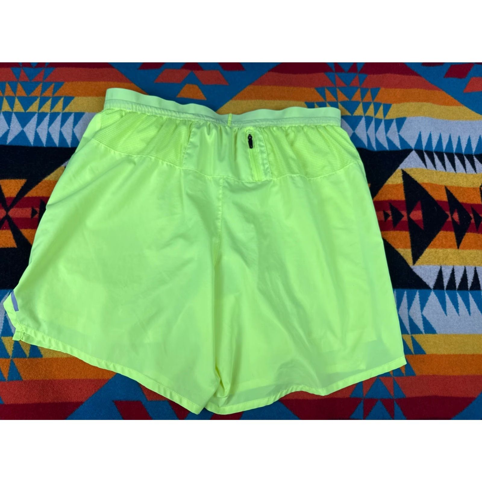 Nike Nike Flex Stride Running Shorts Lined Volt Neon Yellow Sz XL Mens 5” Size US 36 / EU 52 - 4 Thumbnail
