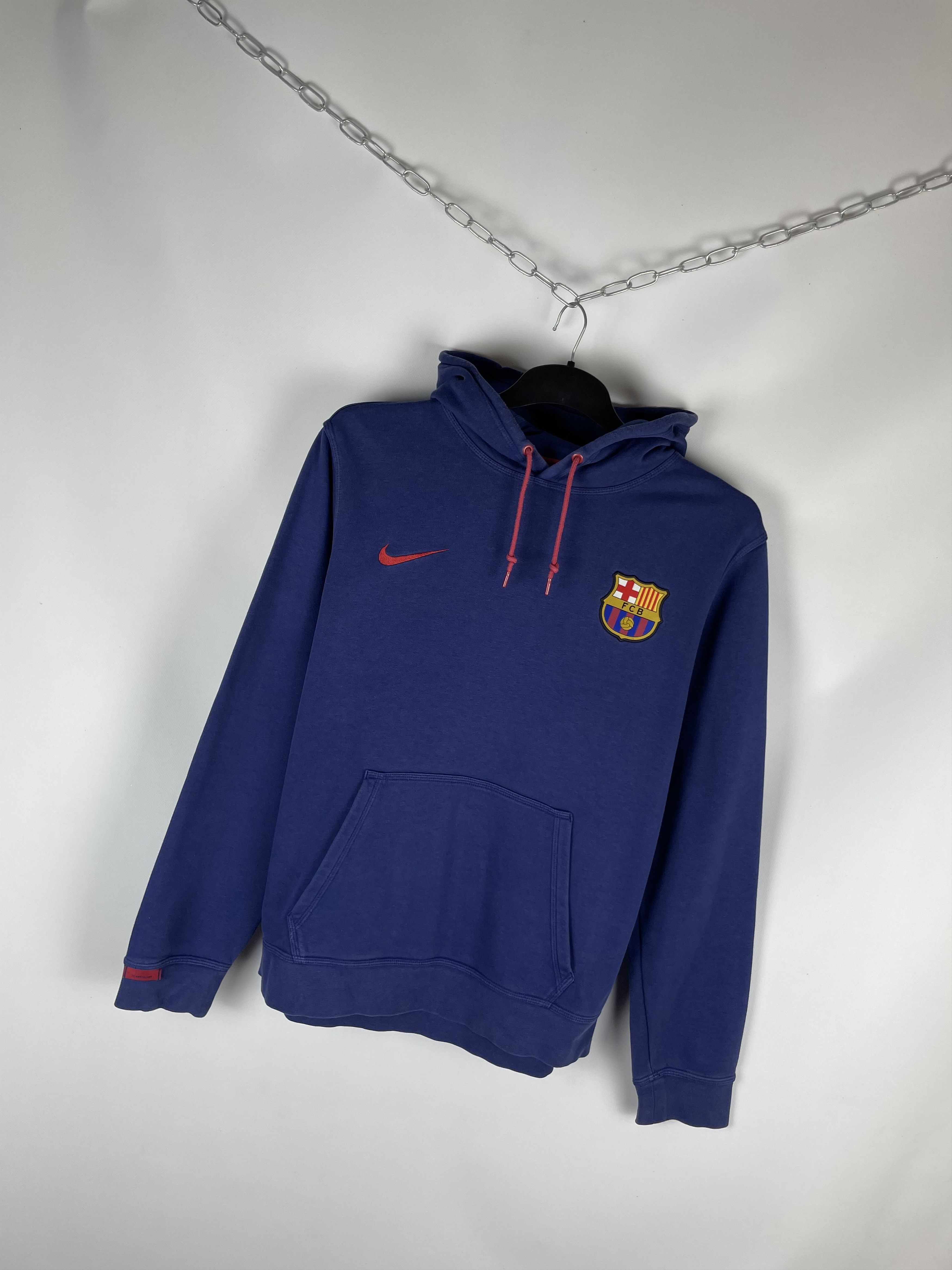 Nike Vintage Nike Barcelona Hoodie Y2k Size US L / EU 52-54 / 3 - 2 Thumbnail