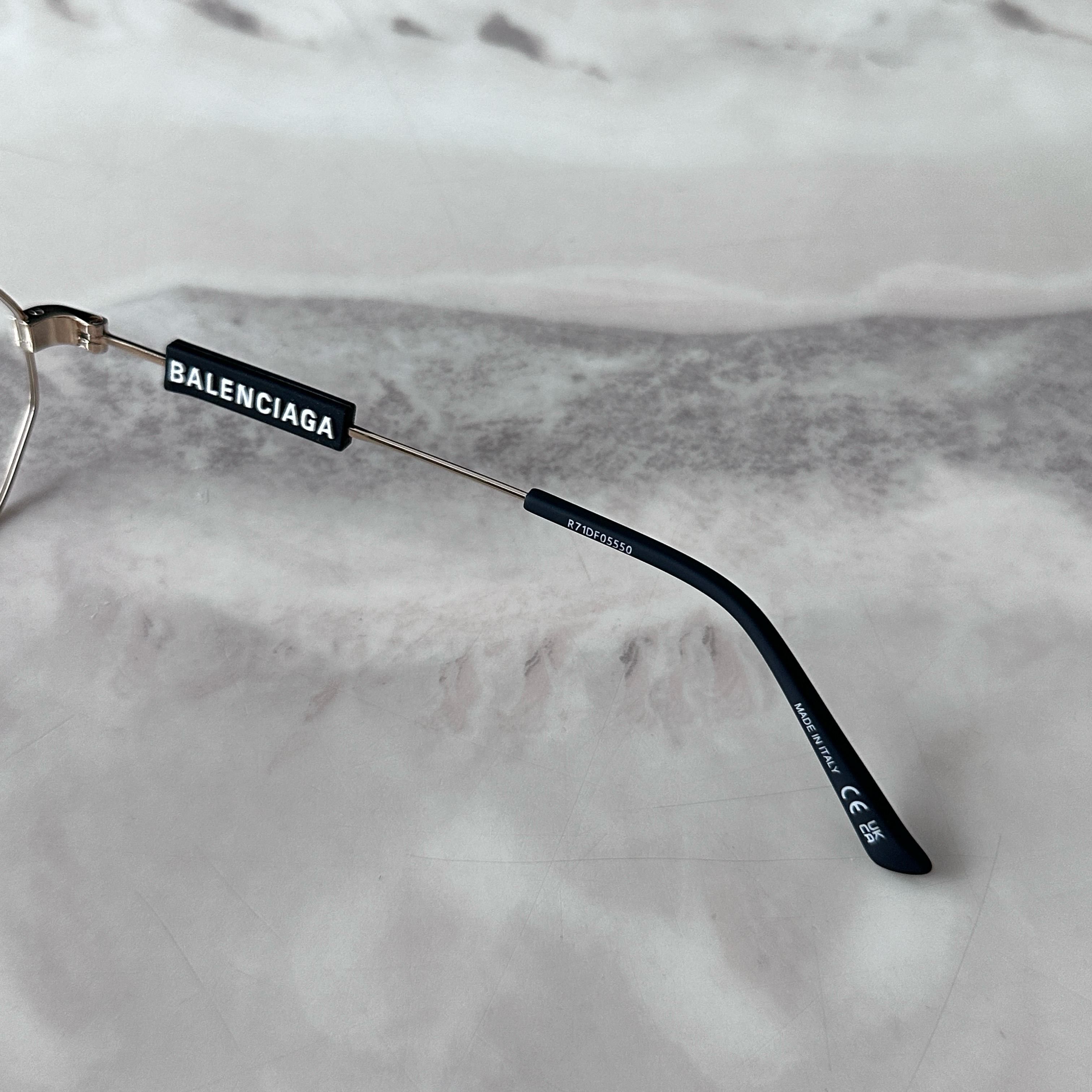 Balenciaga BALENCIAGA BB0117O 003 Sunglasses BLACK Size ONE SIZE - 4 Thumbnail