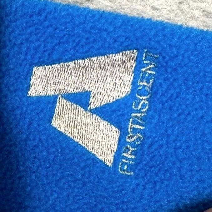 Eddie Bauer Eddie Bauer First Ascent Fleece Sweater Mens 2XL Polartec Blue Quarter Zip Logo Pullover Long Sleeve Mock Neck Winter Mens Size US XXL / EU 58 / 5 - 6 Thumbnail