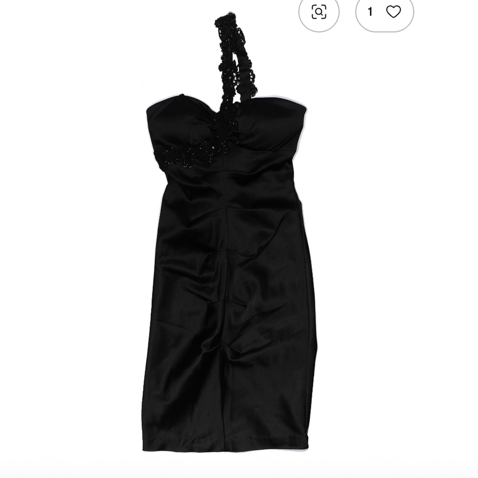 Other Cache Size 10 Black Cocktail Dress Size L / US 10 / IT 46 - 1 Thumbnail
