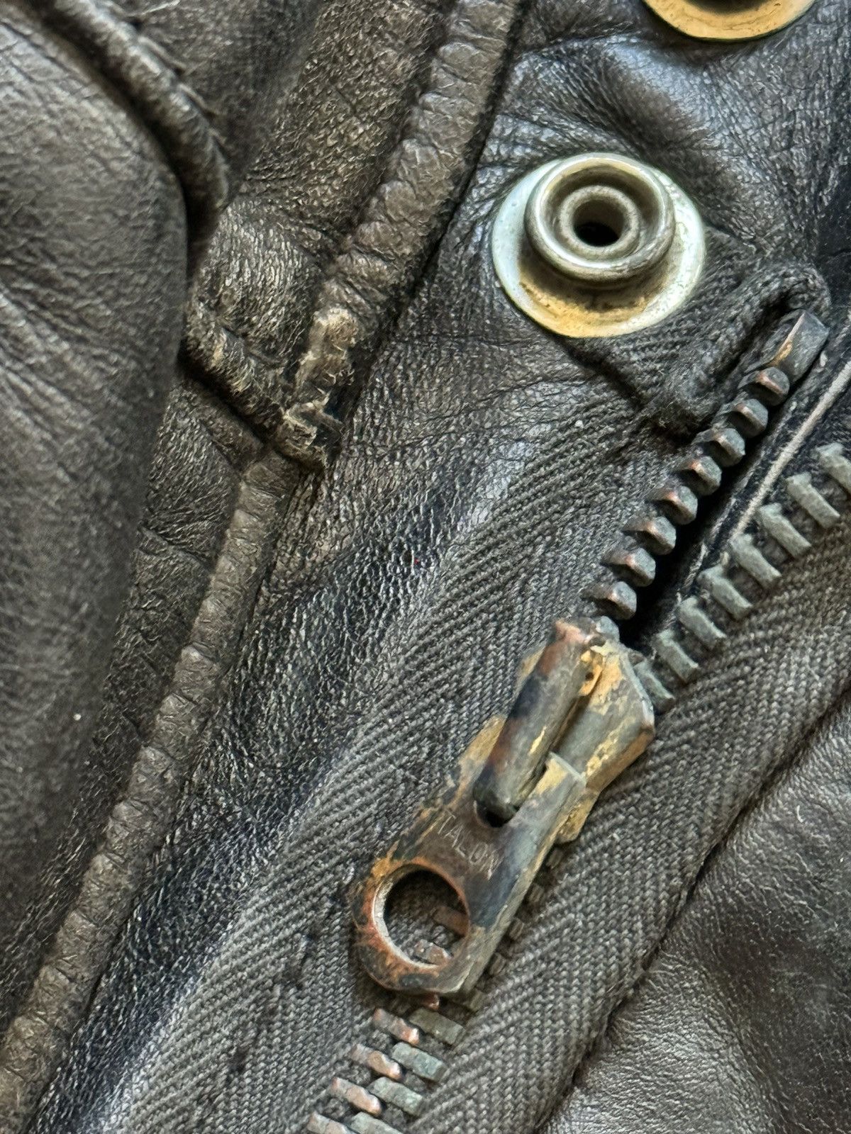 Vintage 1930s Buco Leather Biker Pants by Joseph Buegeleisen Size 34 Size US 34 / EU 50 - 5 Thumbnail
