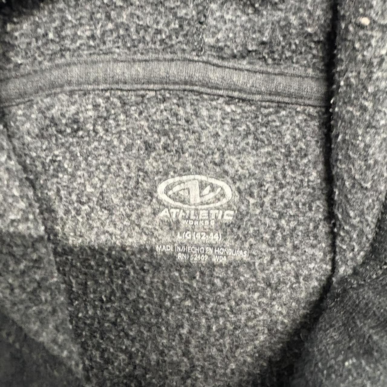 Vintage Crazy Vintage Y2K/2000s Blank Dark Grey Minimalistic Hoodie! Size US L / EU 52-54 / 3 - 3 Thumbnail