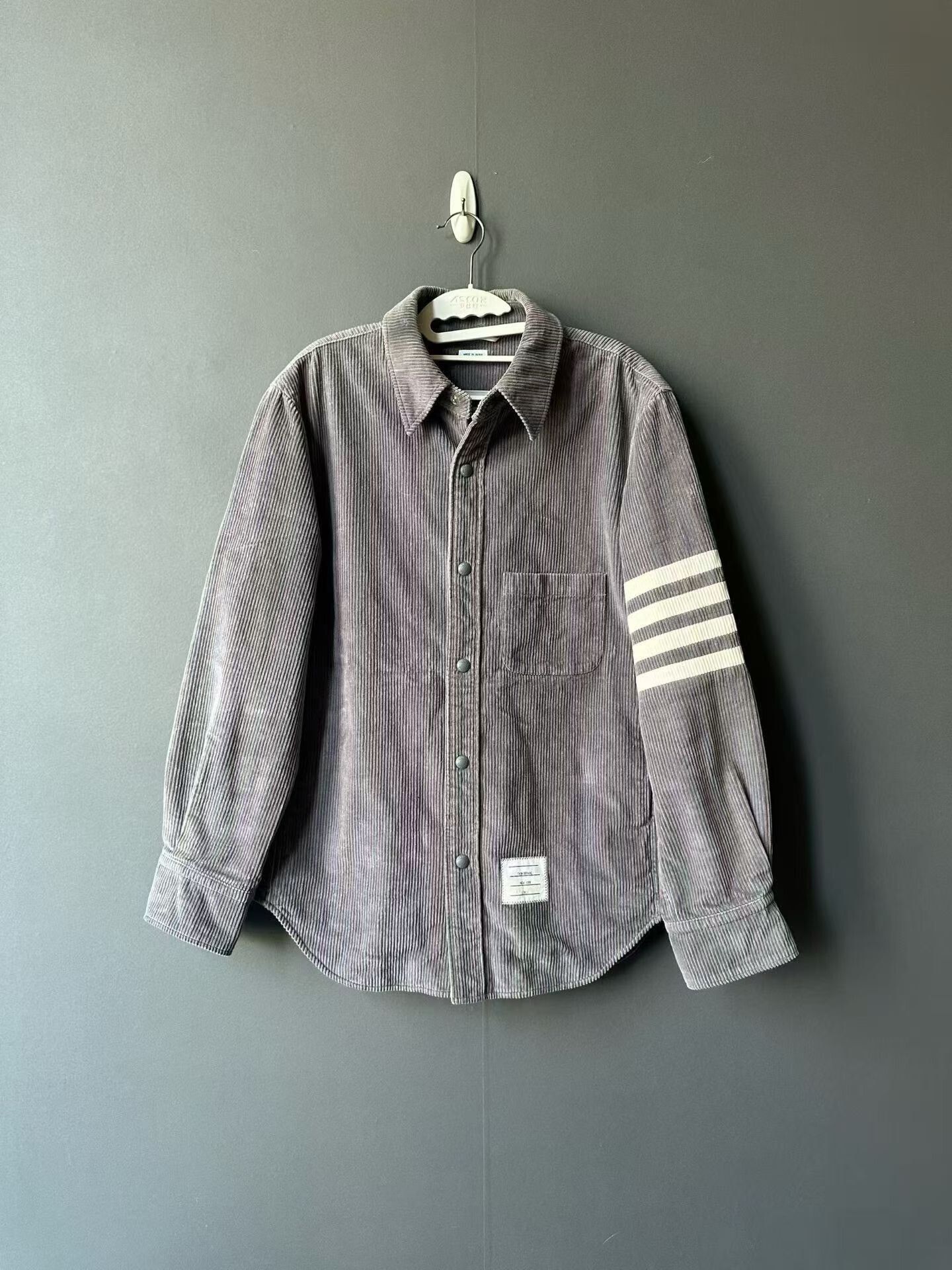 Thom Browne Thom Browne Corduroy Shirt Jacket Size US S / EU 44-46 / 1 - 1 Thumbnail