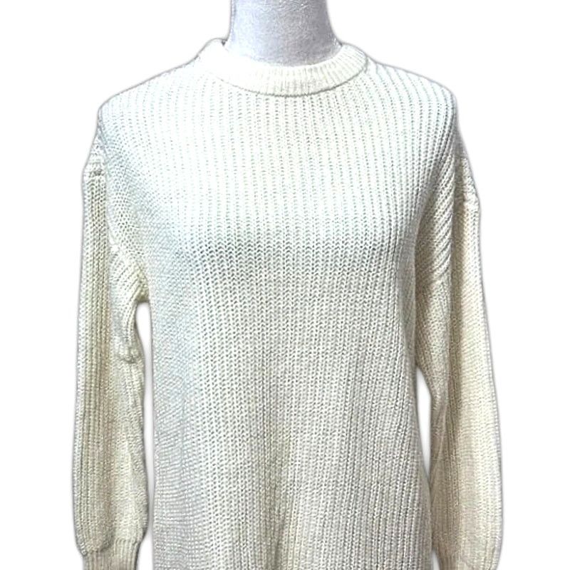 Other Vero Moda Sweater Dress Knit Mini Soft Off-White XS NWOT Size XS / US 0-2 / IT 36-38 - 3 Thumbnail