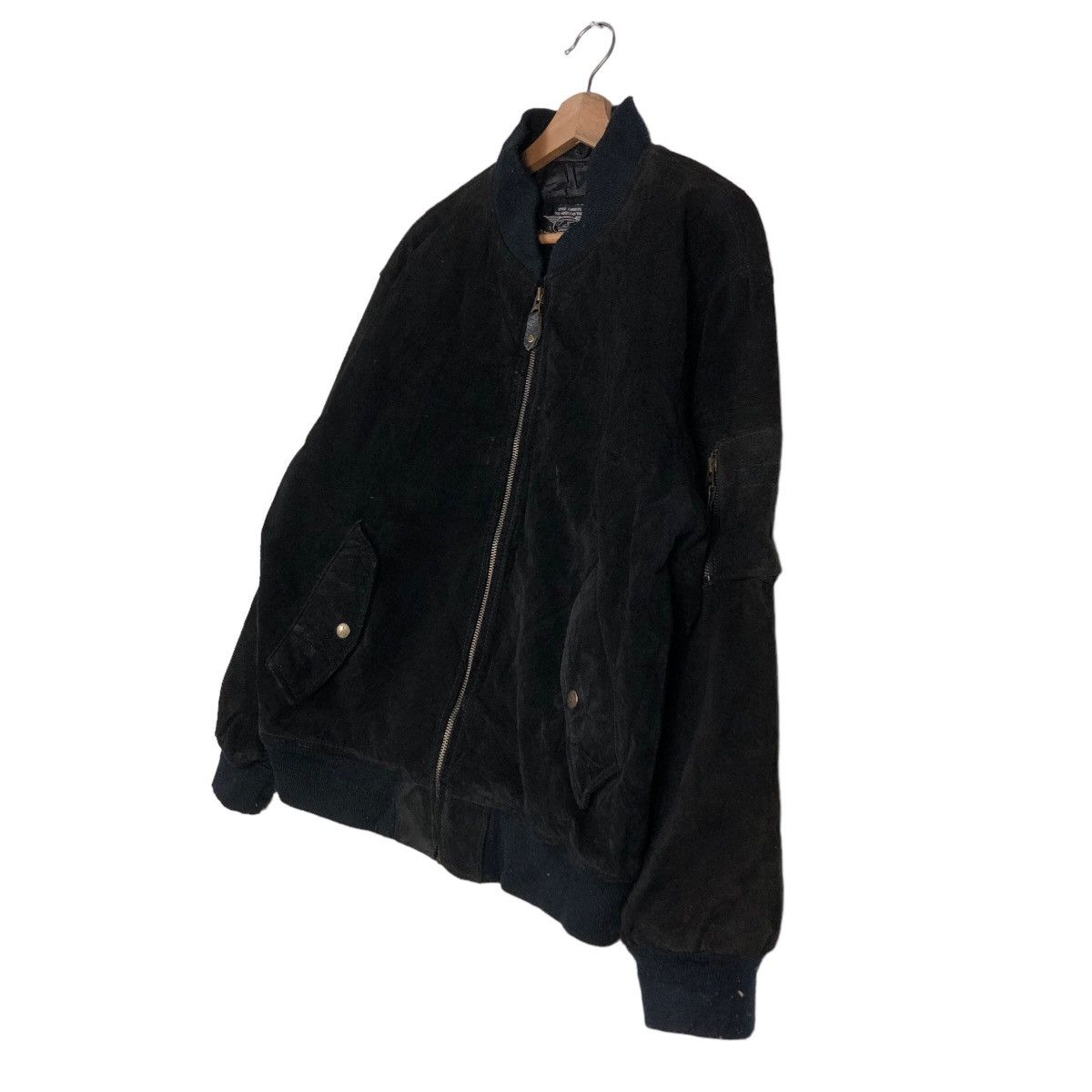 Japanese Brand 🔥Vintage Genuine Leather Jacket Biker Bugle Usa Made Size US M / EU 48-50 / 2 - 2 Thumbnail