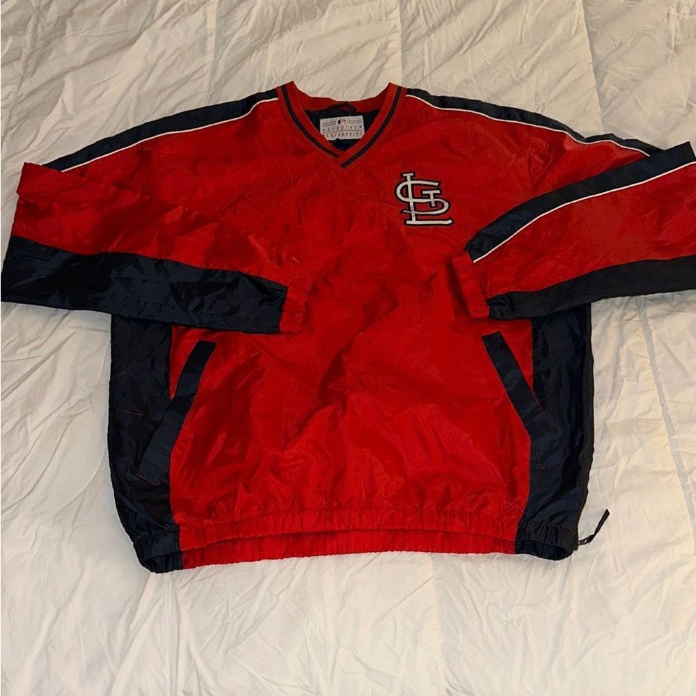 MLB St Louis Cardinals men's side zipper Jacket Size M Size US M / EU 48-50 / 2 - 1 Thumbnail