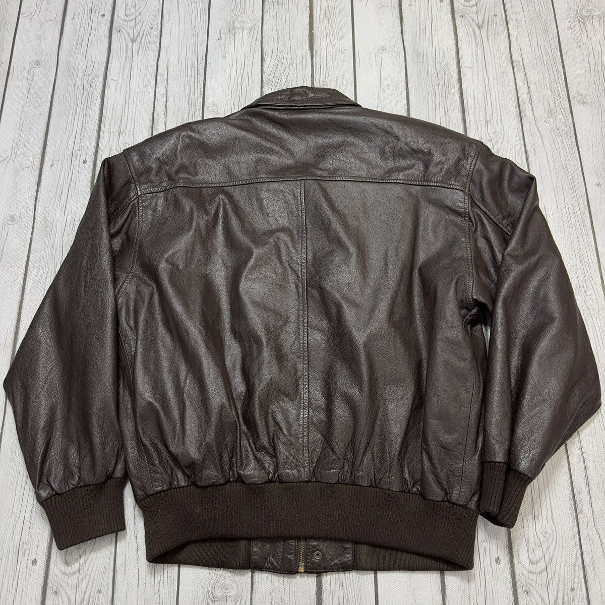 Vintage Vintage American Born A-2 Flight Jacket Size US L / EU 52-54 / 3 - 2 Thumbnail