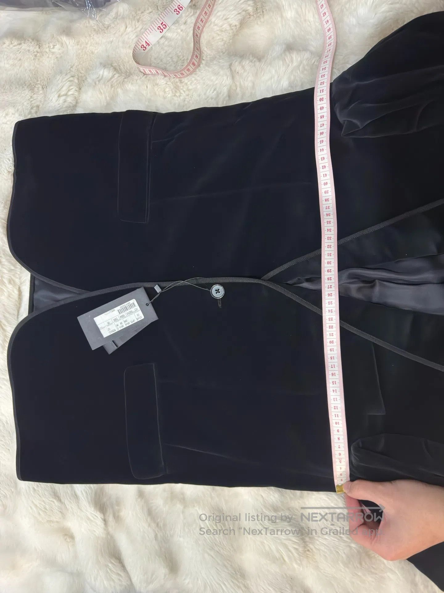 Saint Laurent Paris Saint Laurent Paris Original Year Black Velvet Suit| Size US M / EU 48-50 / 2 - 8 Thumbnail