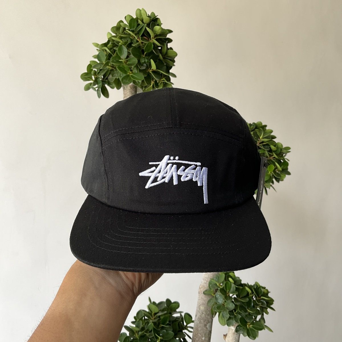 Stussy Stussy Cap Hat Black Size ONE SIZE - 1 Thumbnail