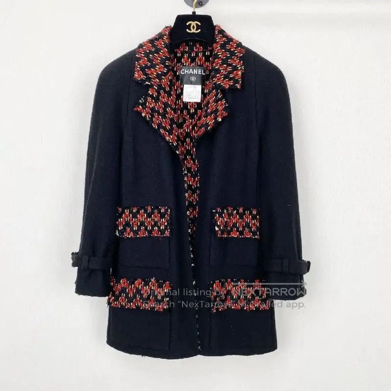 Chanel Chanel Winter Color Block Wool Coat . Size S / US 4 / IT 40 - 1 Thumbnail