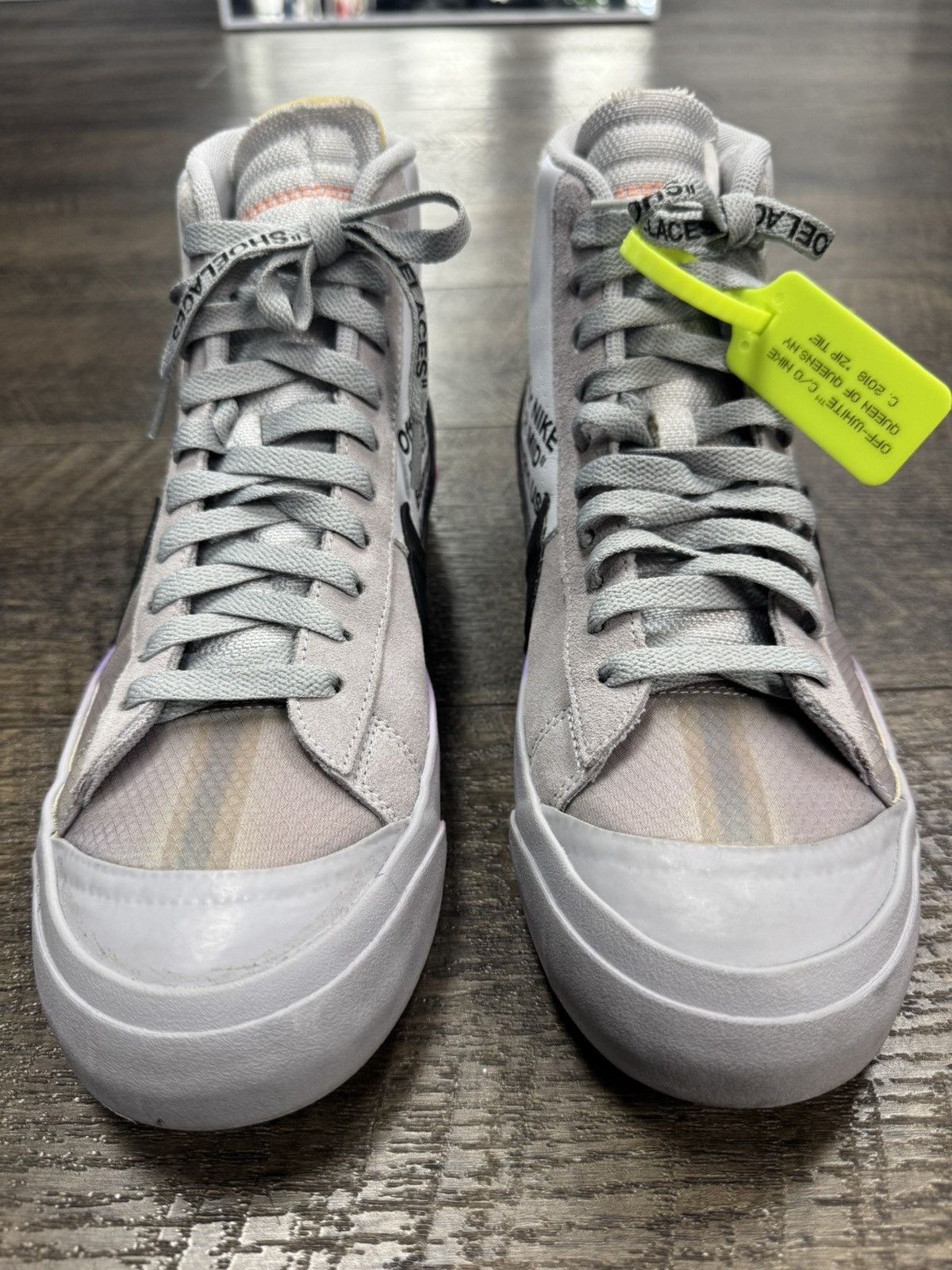 Nike × Off-White Serena Williams Blazer Studio Mid ‘Queen’ (10) Size US 10 / EU 43 - 5 Thumbnail