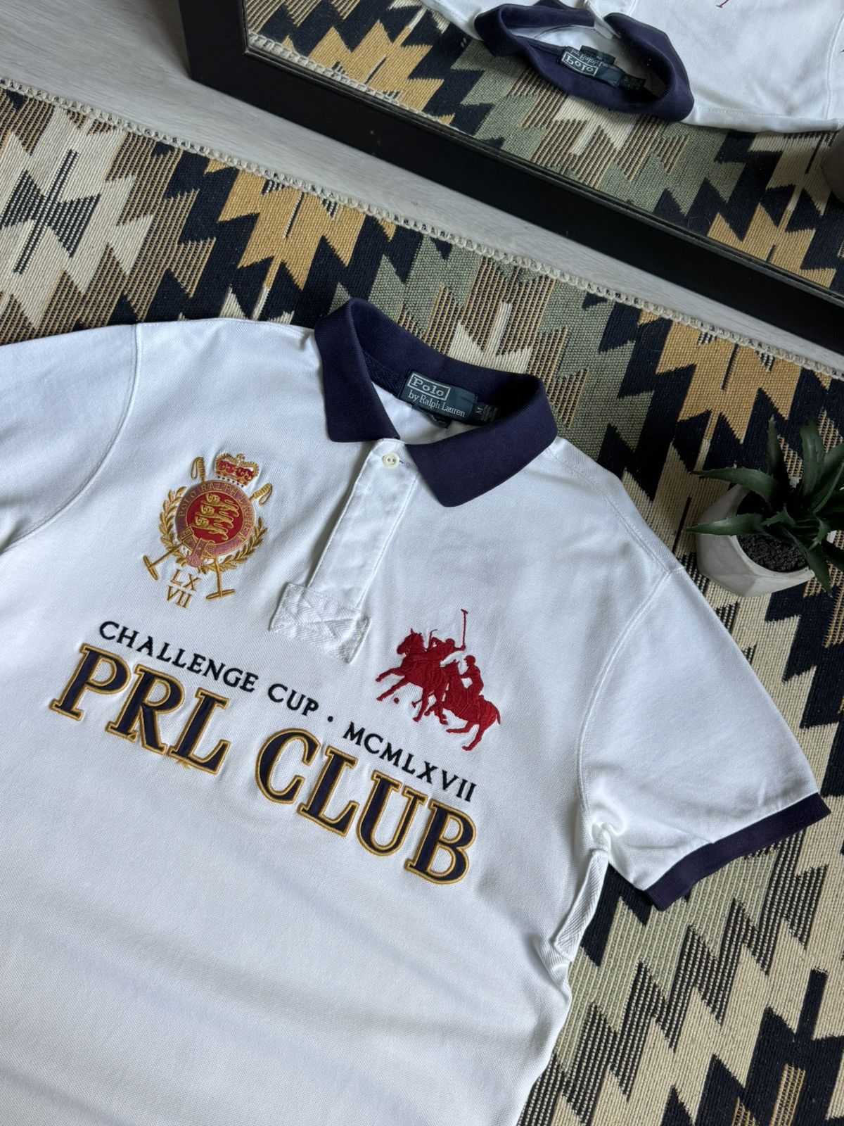 Polo Ralph Lauren Vintage Polo Ralph Lauren Chief Kief PRL CLUB T-shirt Size US M / EU 48-50 / 2 - 6 Thumbnail