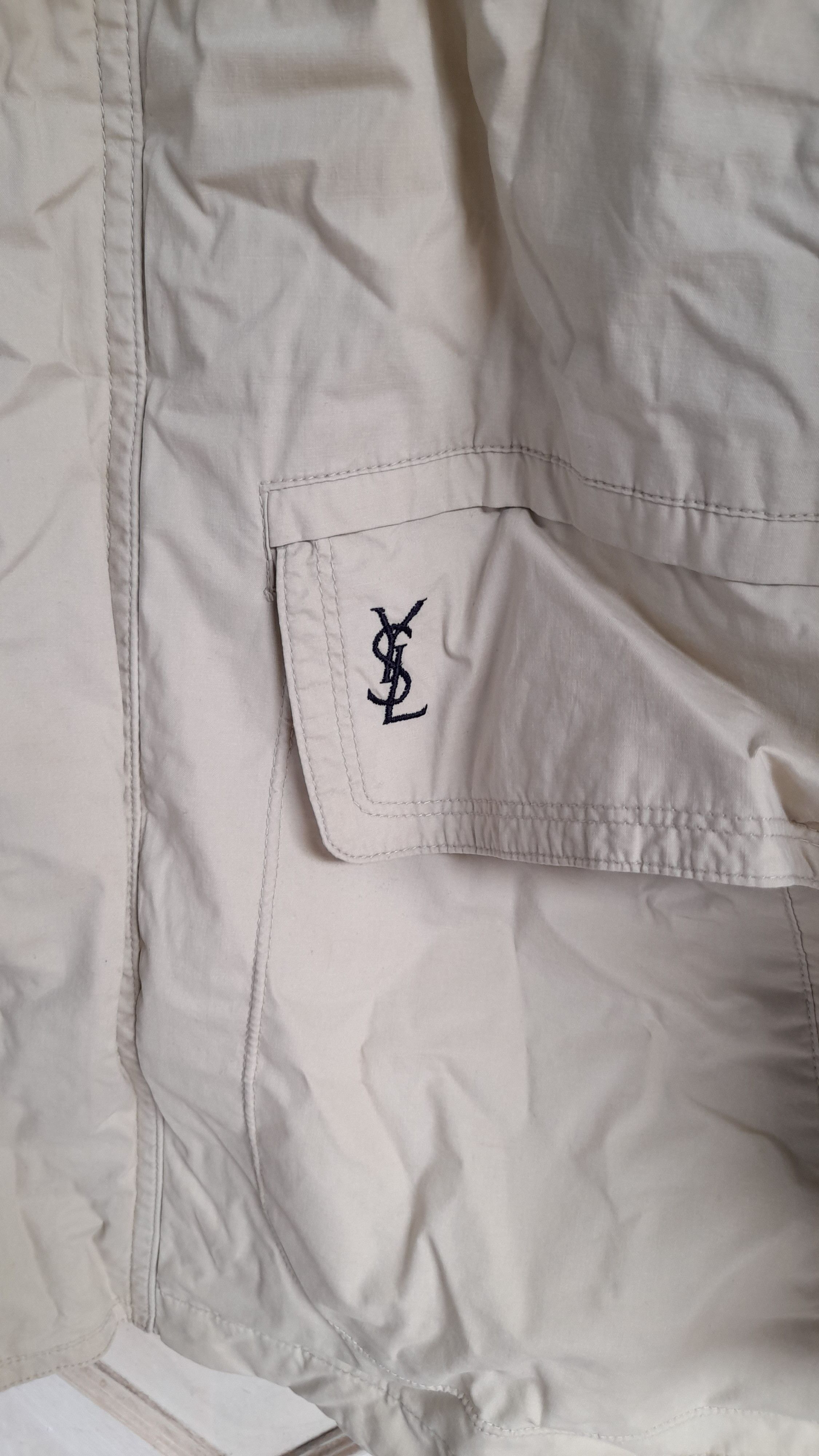 Vintage Big Logo Vintage Parka YSL pour homme Size US M / EU 48-50 / 2 - 4 Thumbnail