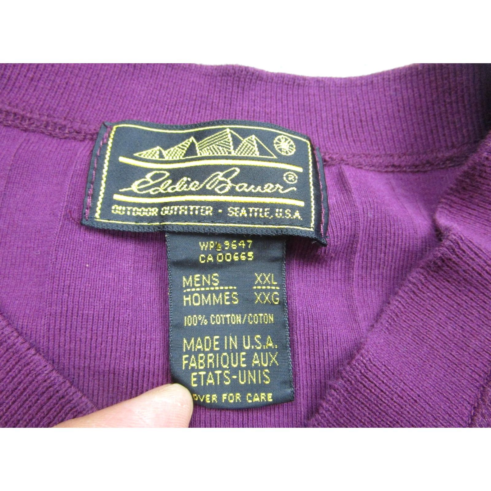 Eddie Bauer VINTAGE Eddie Bauer Sweater Mens 2XL Pullover Knit Long Sleeve Casual Made in USA Size US XXL / EU 58 / 5 - 4 Thumbnail