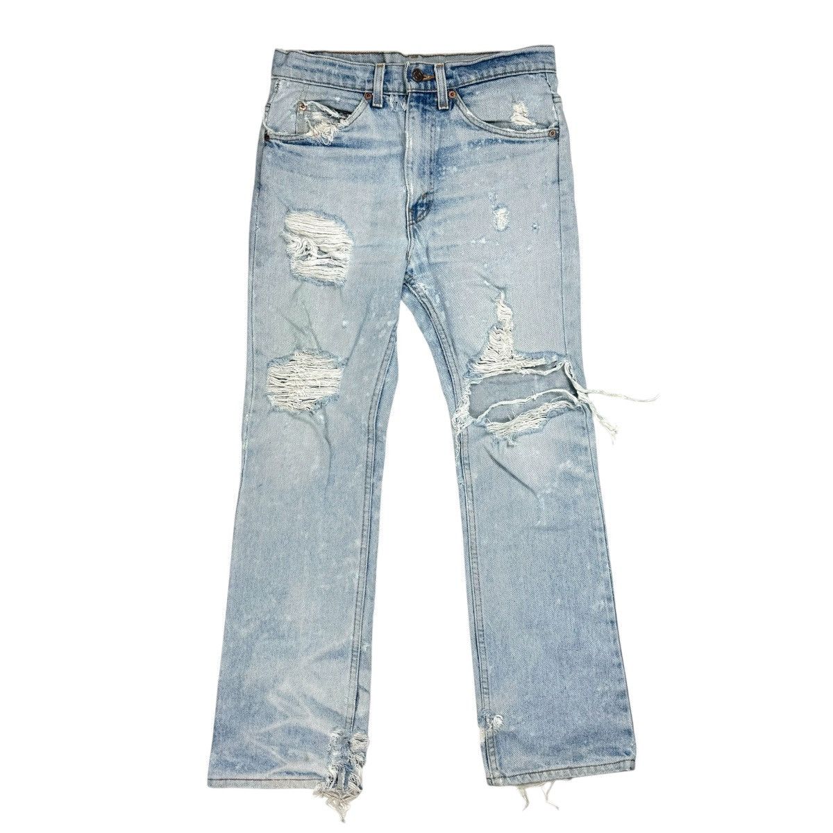 Levi's VINTAGE LEVI'S BLUE 517 DENIM Size US 31 - 2 Thumbnail