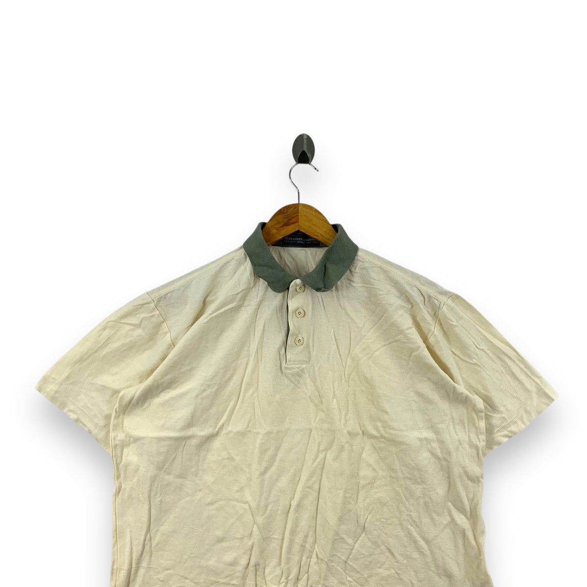 Jean-Louis Scherrer Vintage JEAN LOUIS SCHERRER Homme Collection Polo Tee Shirt Size XL / US 12-14 / IT 48-50 - 2 Thumbnail