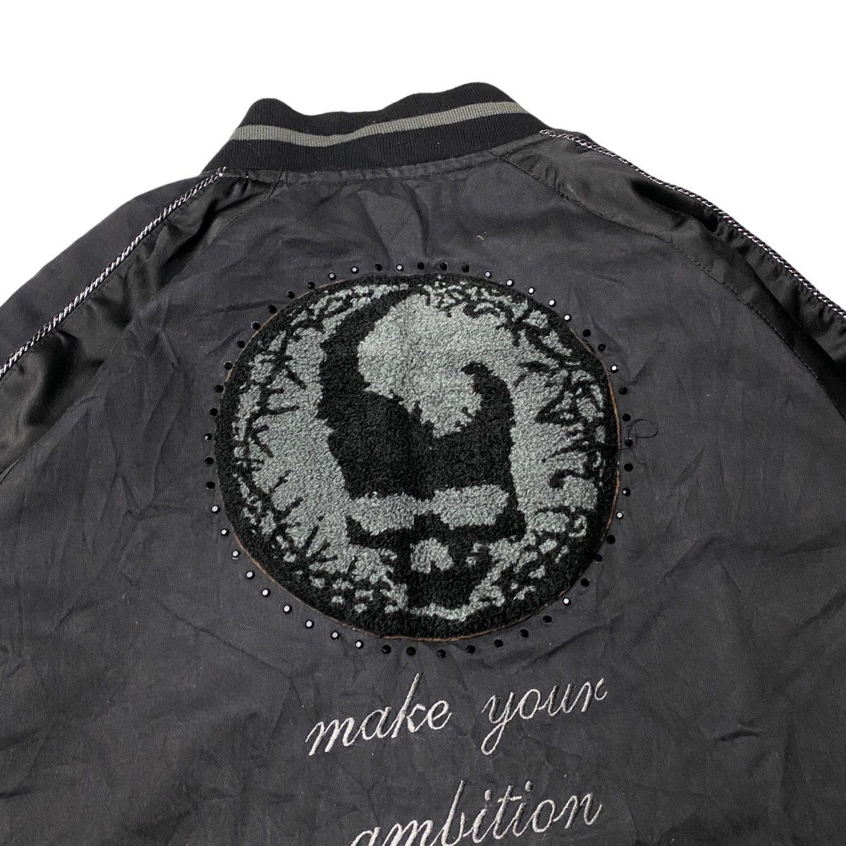 Hysteric Glamour 2000's XFRM Poem Skull Studded Jacket Size US S / EU 44-46 / 1 - 5 Thumbnail
