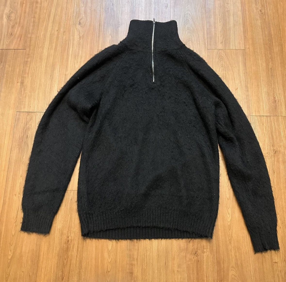 Designer × Do Not Disturb DND. Mohair Quarter Zip Size US L / EU 52-54 / 3 - 1 Thumbnail