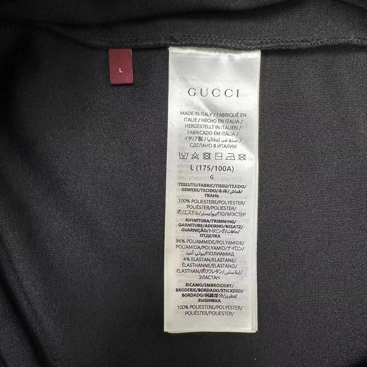 Gucci GUCCI new embroidered logo jacket L Size US L / EU 52-54 / 3 - 4 Thumbnail