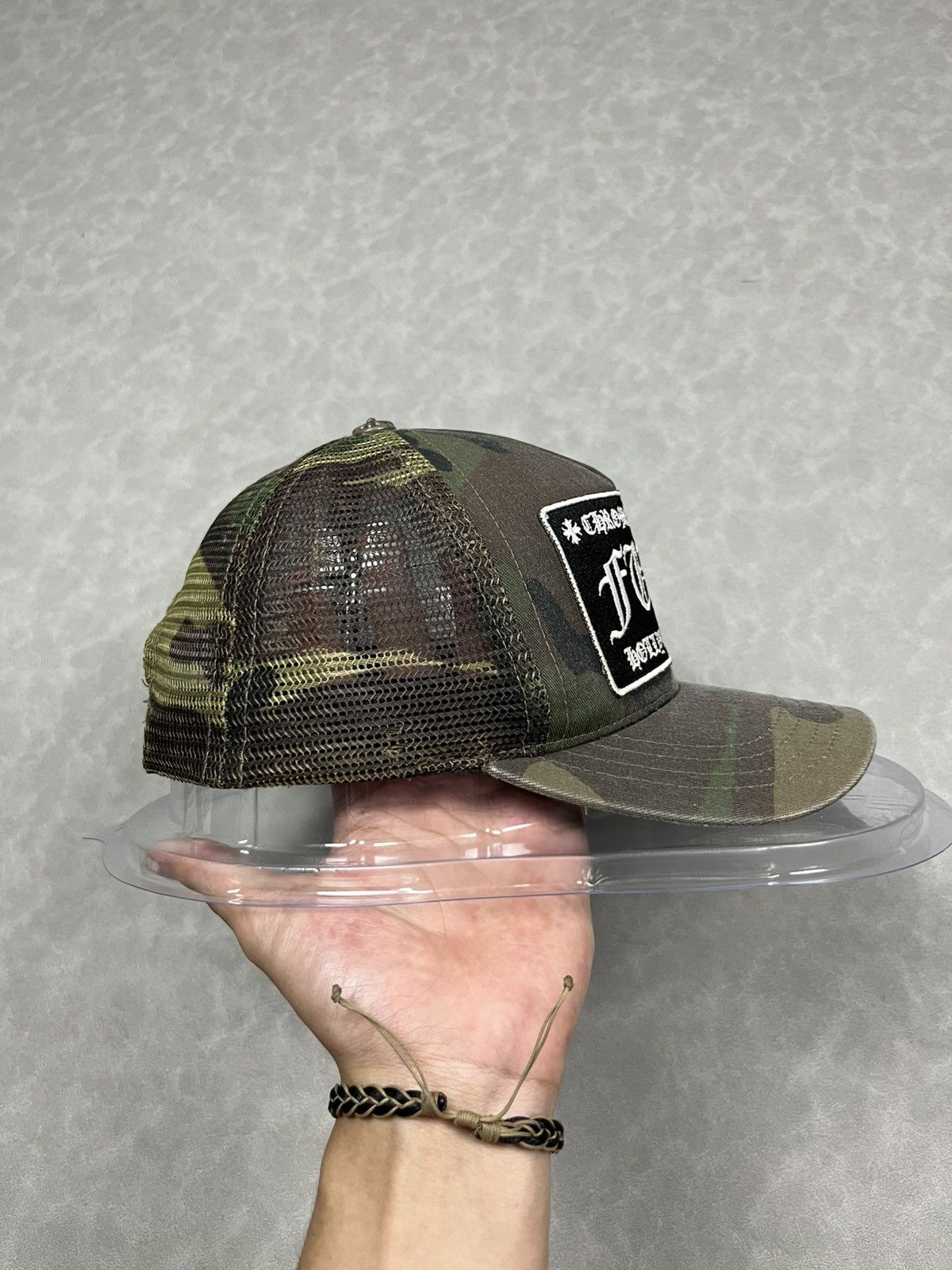Chrome Hearts Chrome Hearts “FUCK” camo hat Size ONE SIZE - 4 Thumbnail
