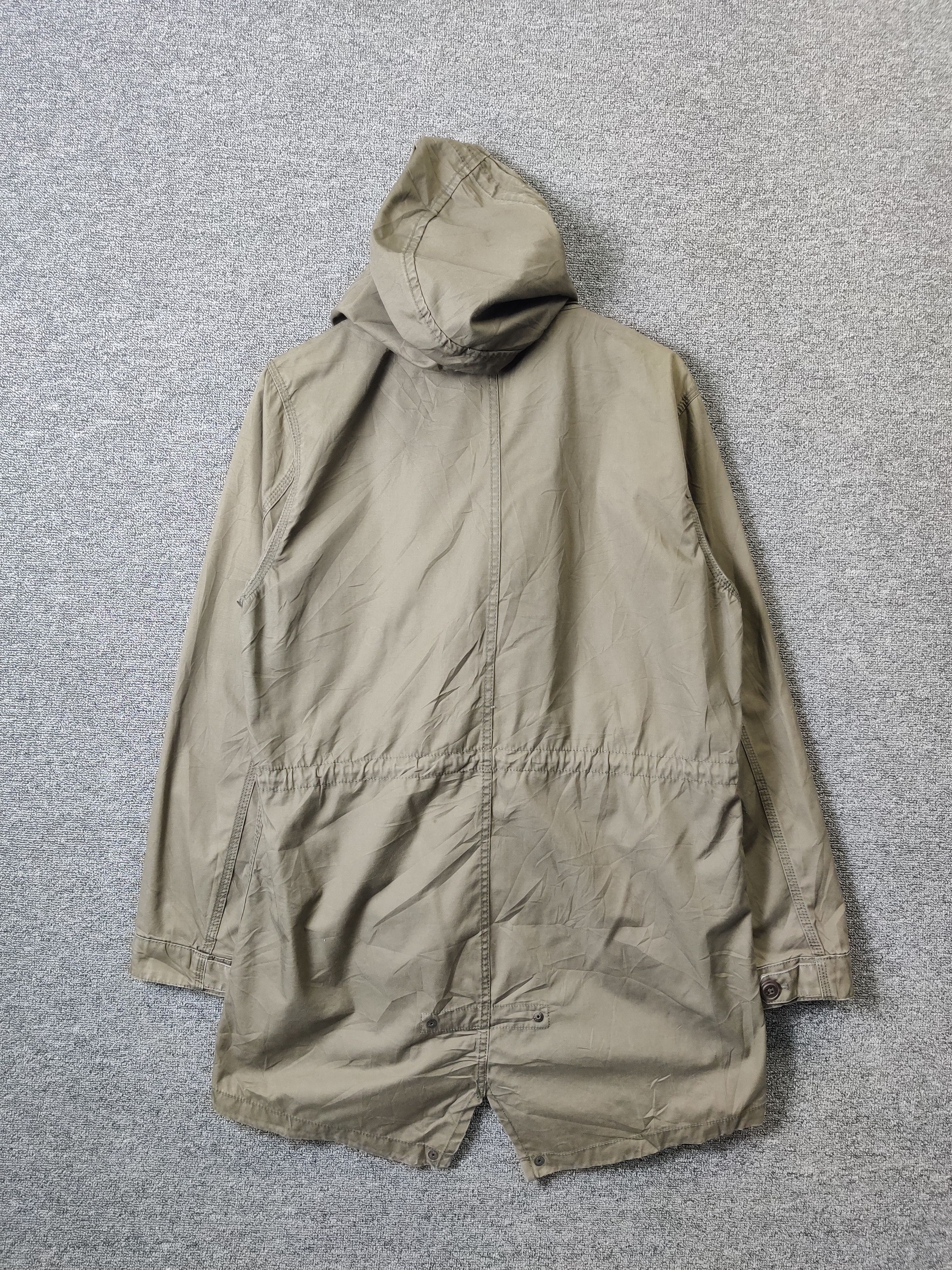 Japanese Brand Vintage Back Number Military Parka Fishtail Size US L / EU 52-54 / 3 - 6 Thumbnail