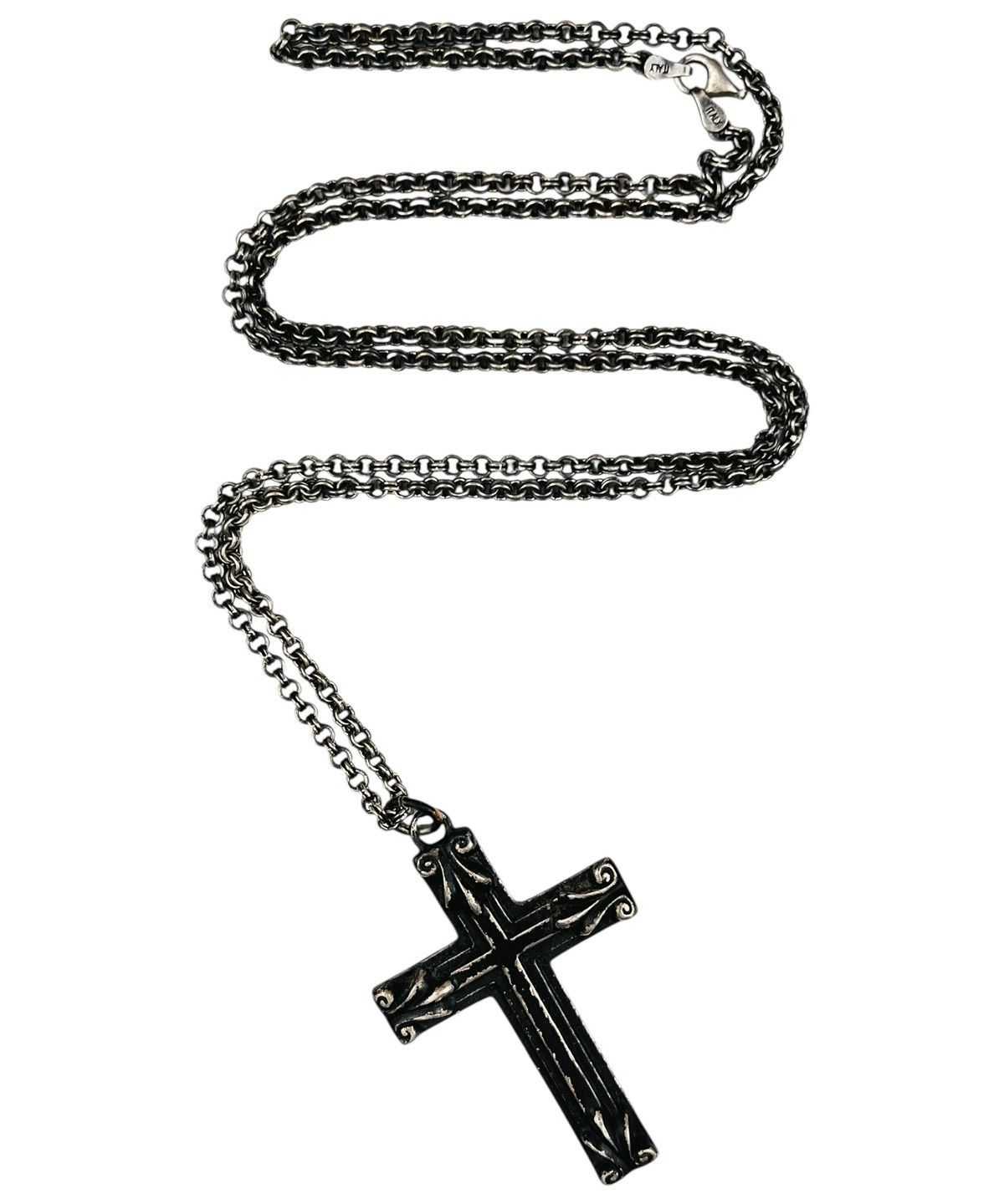 Undercover Undercover x Trash Anarchy & Peace Cross Necklace Pendant Size ONE SIZE - 1 Thumbnail