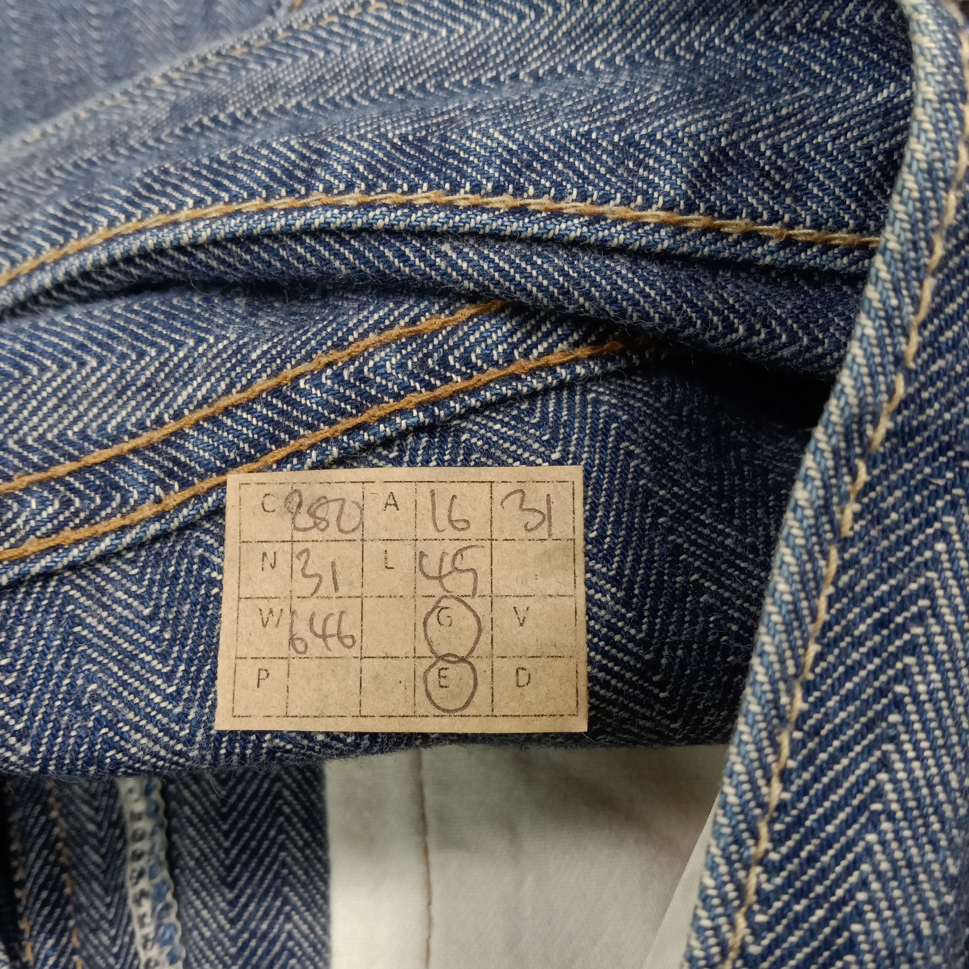 Hysteric Glamour Hysteric Glamour Kinky Japanese Denim Stripes Jeans C280N31 Size US 32 / EU 48 - 16 Thumbnail