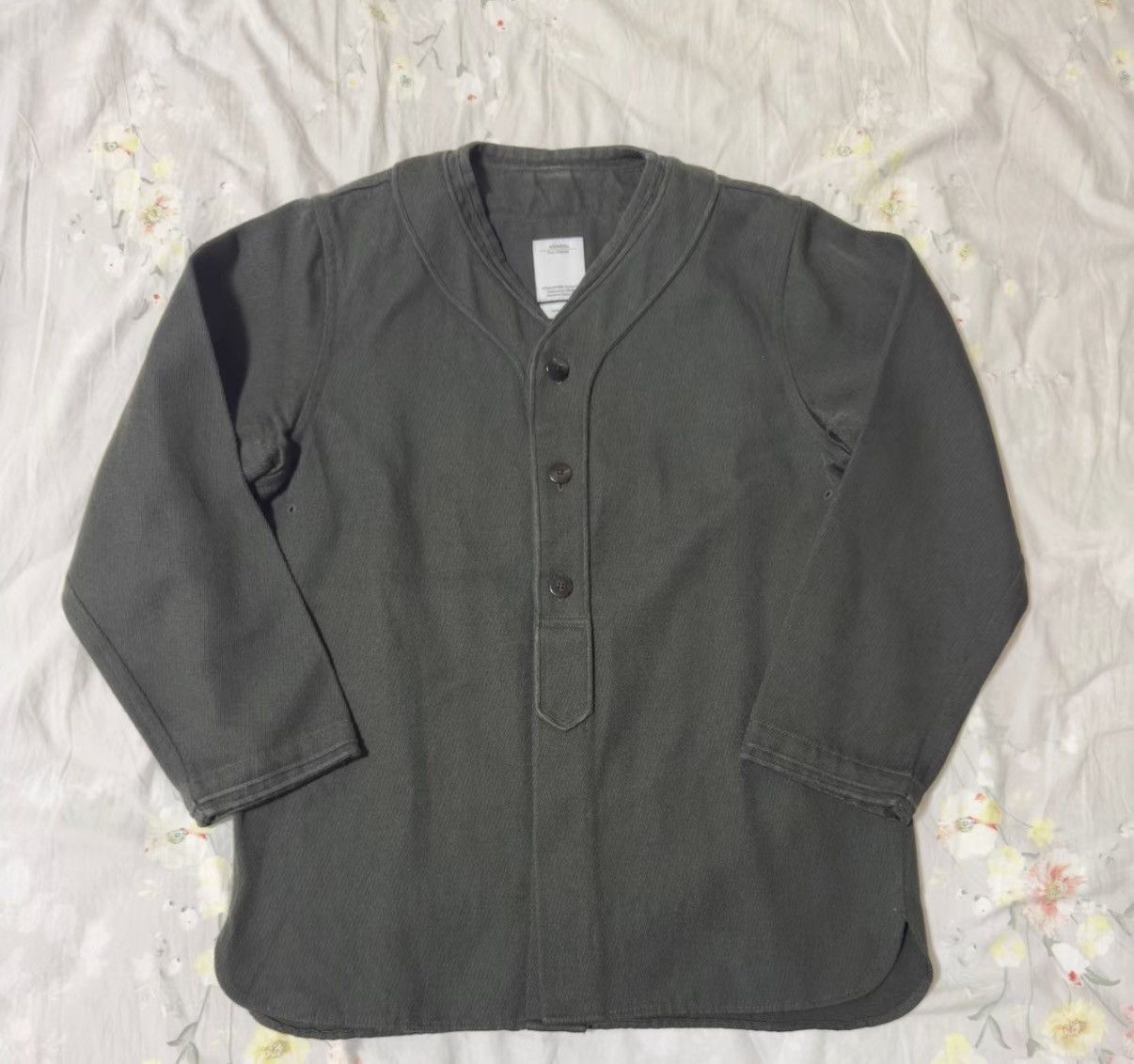 Visvim visvim 17AW Dugout Shirt – Wool Baseball Collar Cardigan Size US S / EU 44-46 / 1 - 1 Thumbnail
