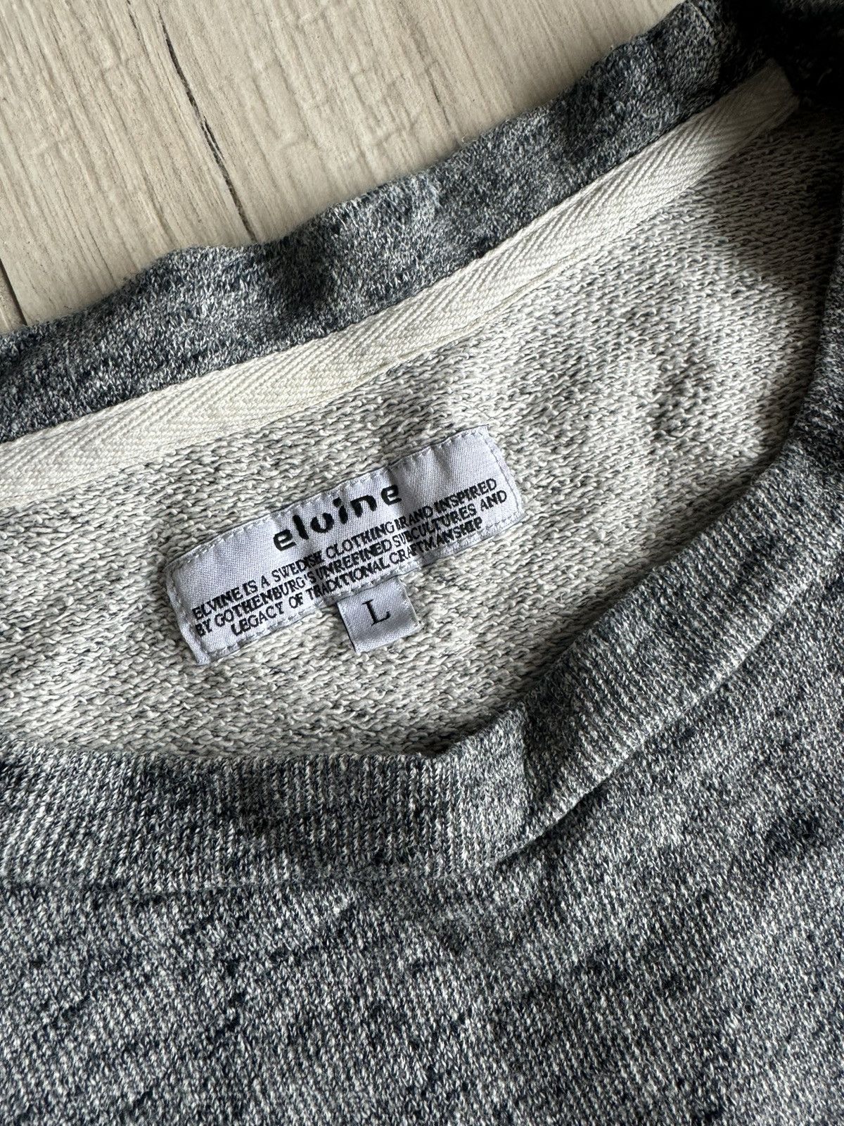 ELVINE Elvine Gray Thin Sweater Size US L / EU 52-54 / 3 - 9 Thumbnail