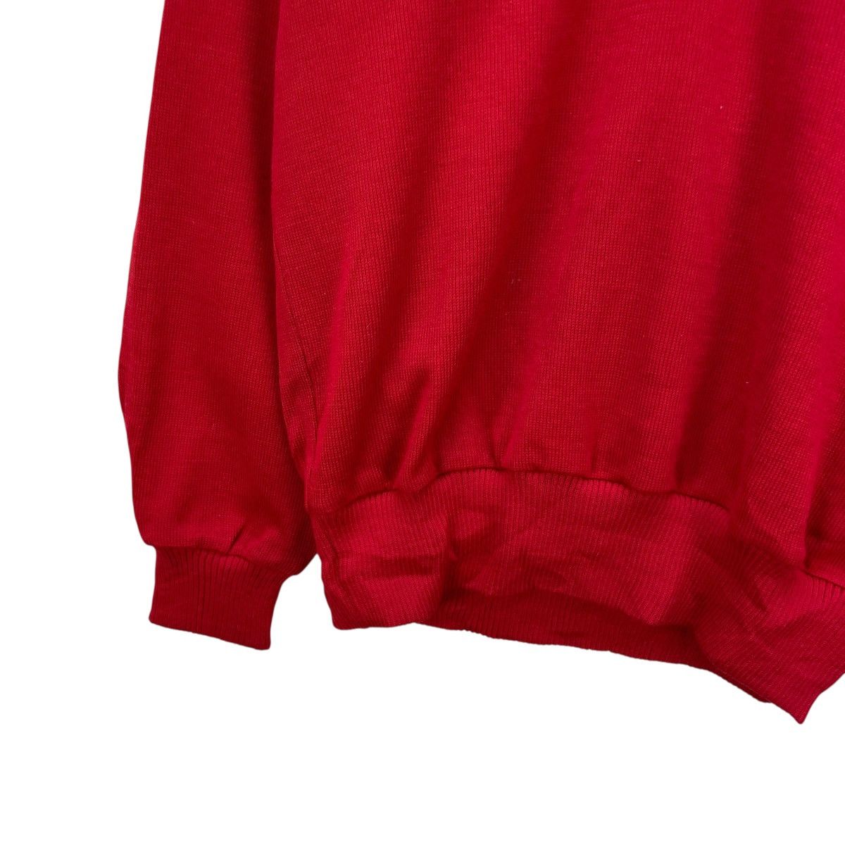 Vintage 💥 vintage 90s Masters Tournament red v-neck sweater Size US M / EU 48-50 / 2 - 4 Thumbnail