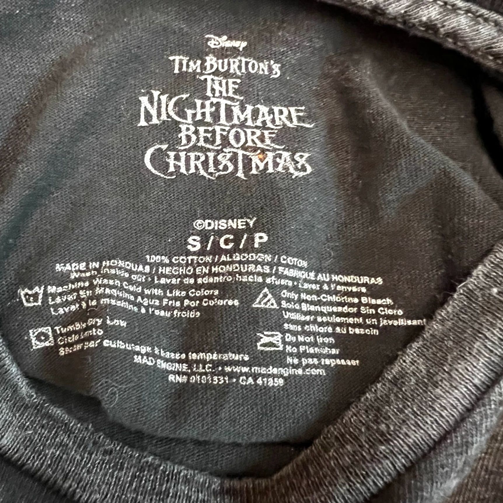 Burton VINTAGE Burton Nightmare Before Christmas Long Sleeve Shirt Adult Size S Black Graphic Christmas Mens Size US S / EU 44-46 / 1 - 5 Thumbnail