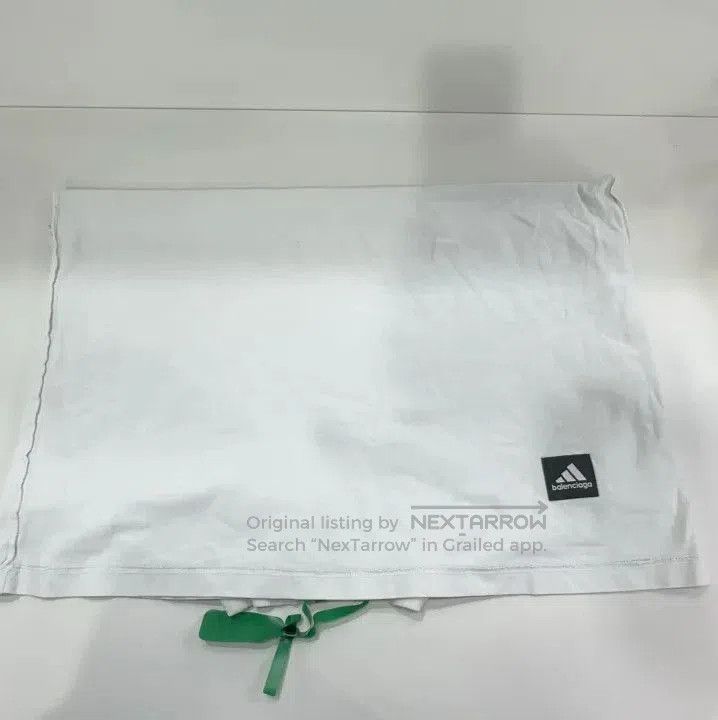Balenciaga Balenciaga x adidas Embroidered Logo Short Sleeve Tee. Size US M / EU 48-50 / 2 - 9 Thumbnail
