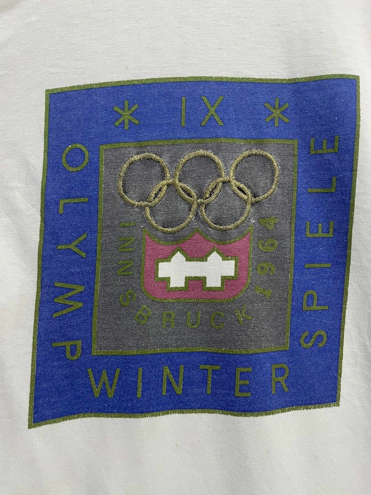 Adidas Vintage Adidas Olympic T-Shirt Size US L / EU 52-54 / 3 - 2 Thumbnail