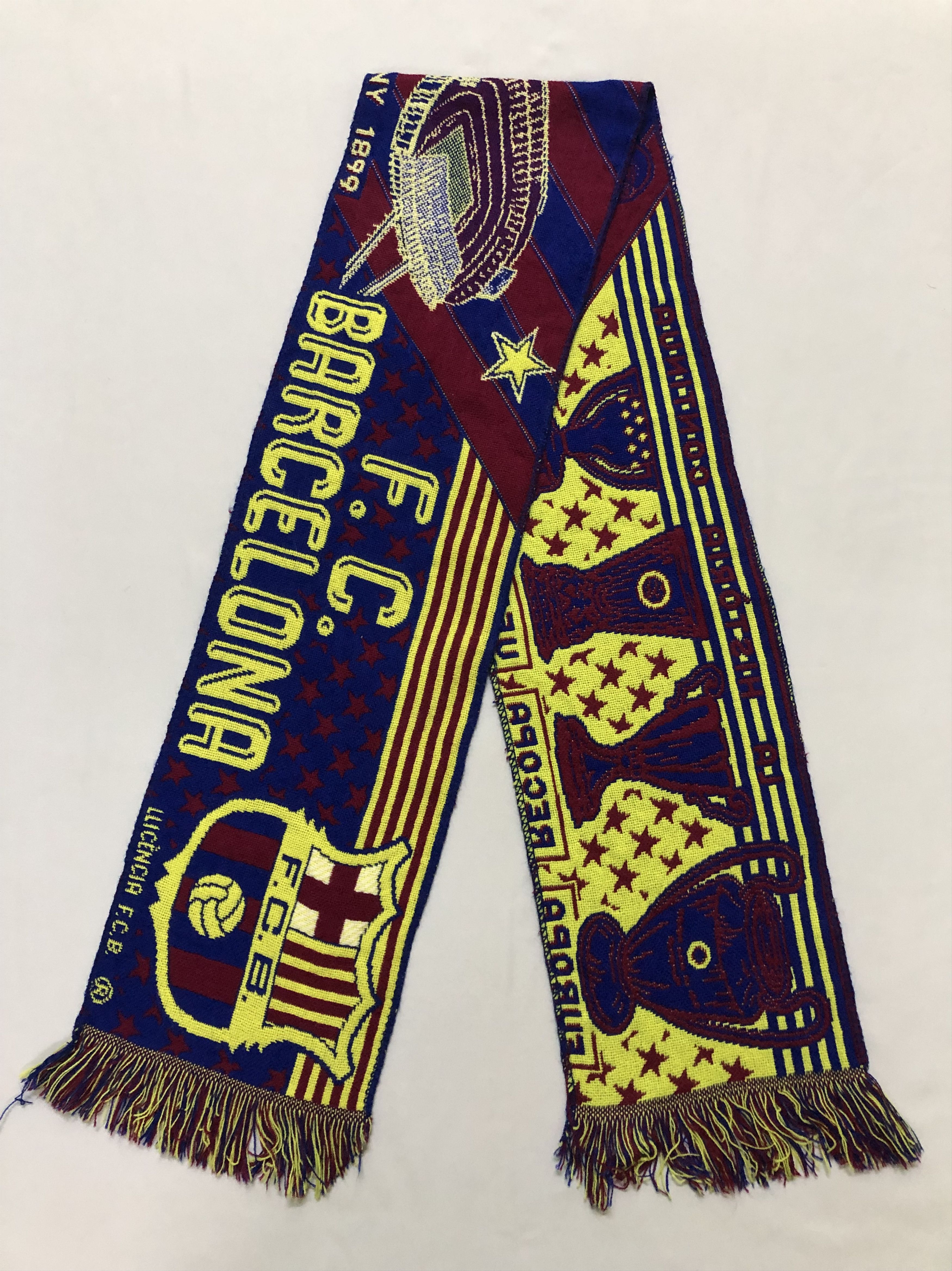 Vintage FC Barcelona Muffler Scarf -SC0083