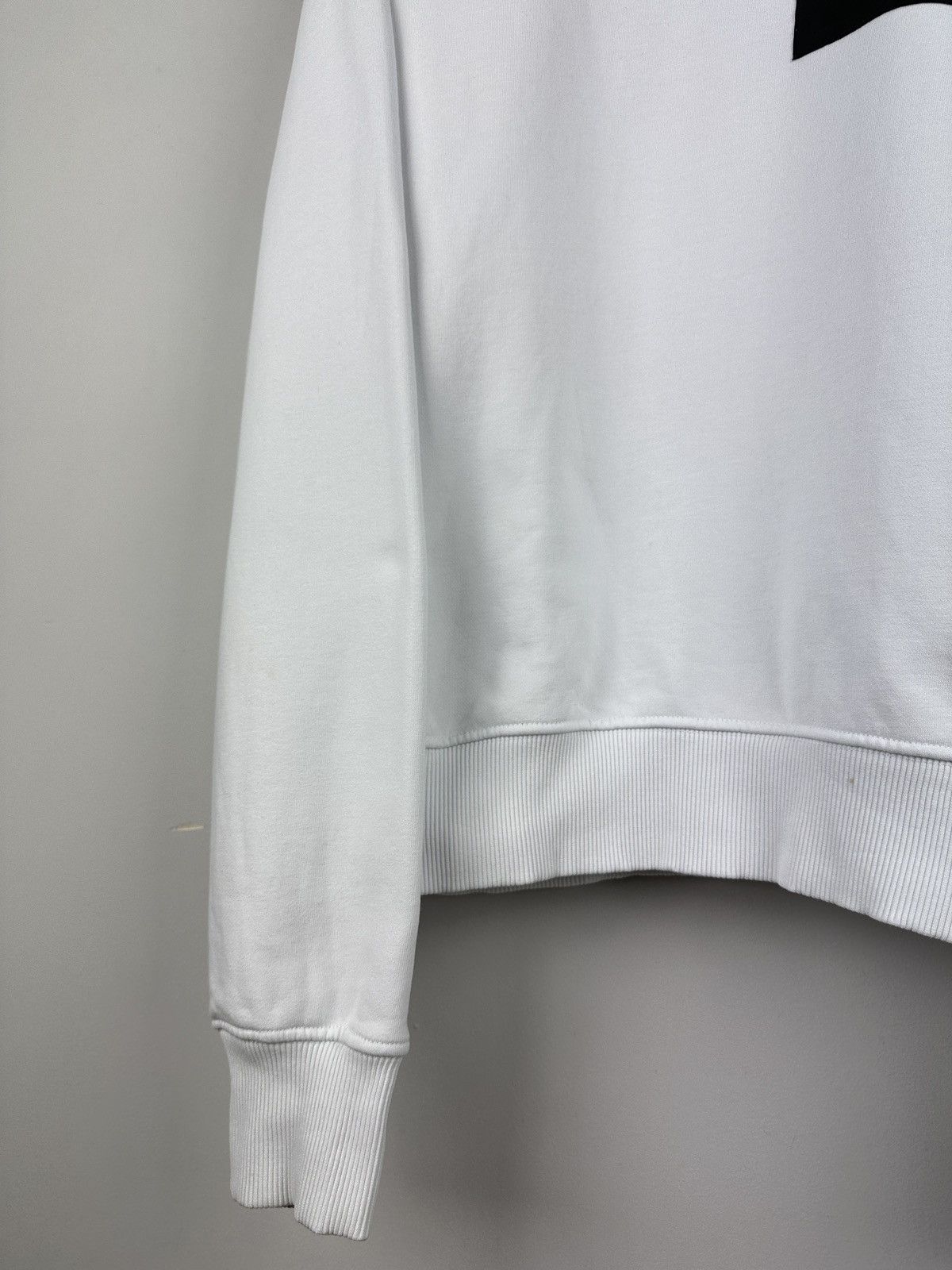 Versace × Versace Jeans Couture Versace Jeans Couture White Sweatshirt Reflective Logo Size US M / EU 48-50 / 2 - 7 Thumbnail