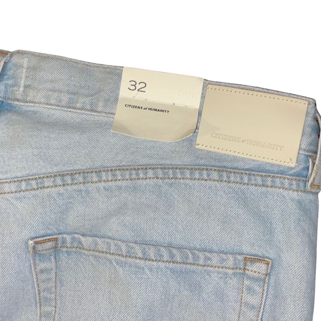 Citizens Of Humanity Brynn Drawstring High-Rise Wide Leg Denim Jeans 32 NWT Size 32" / US 10 / IT 46 - 5 Thumbnail