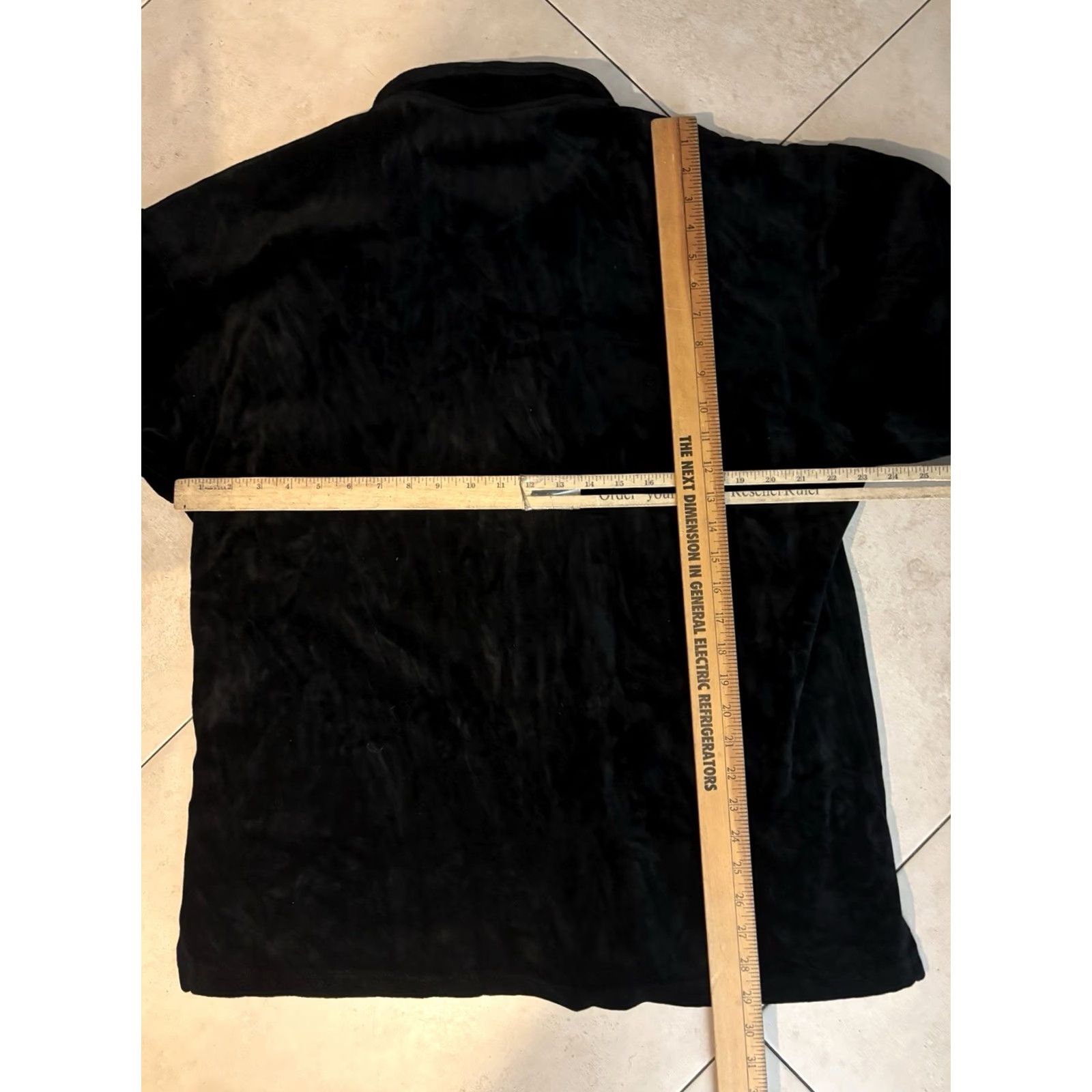 Sean John VINTAGE SEAN JOHN Velour Button Up Tracksuit Black XL Mens Y2K 10026 Size US 36 / EU 52 - 6 Thumbnail