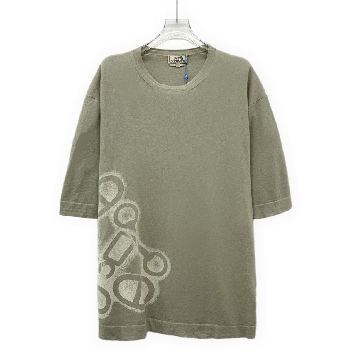 Hermes Green Short-Sleeve Graphic T-Shirt XXL Size US XXL / EU 58 / 5 - 1 Thumbnail