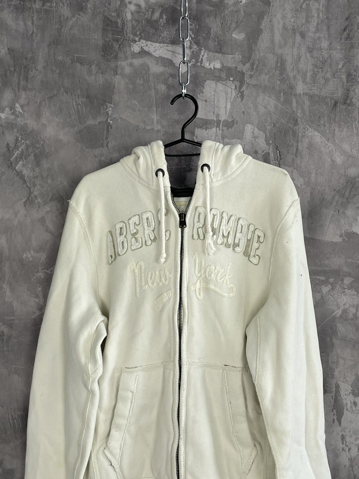 Abercrombie & Fitch Abercrombie Zip Up Hoodie LGB Style Size M / US 6-8 / IT 42-44 - 2 Thumbnail