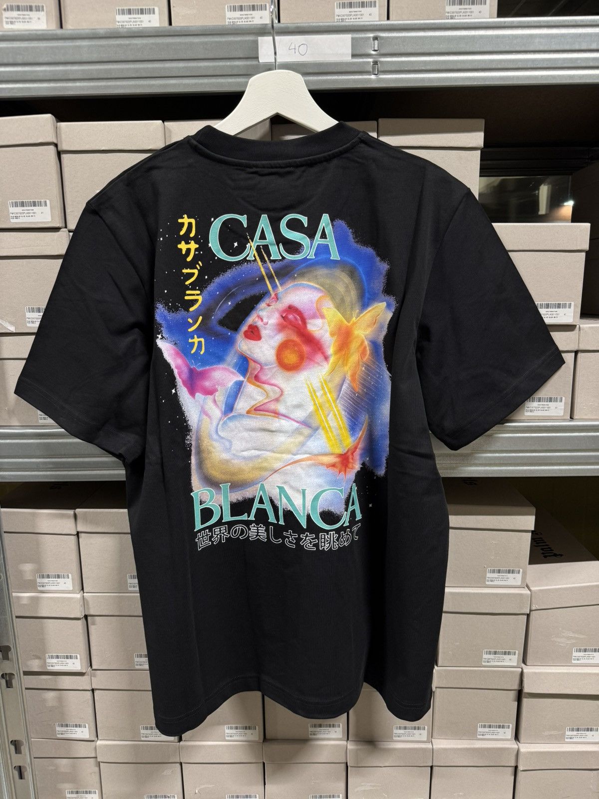 Casablanca Casablanca Galactic Connection T-Shirt NEW Size US M / EU 48-50 / 2 - 2 Thumbnail