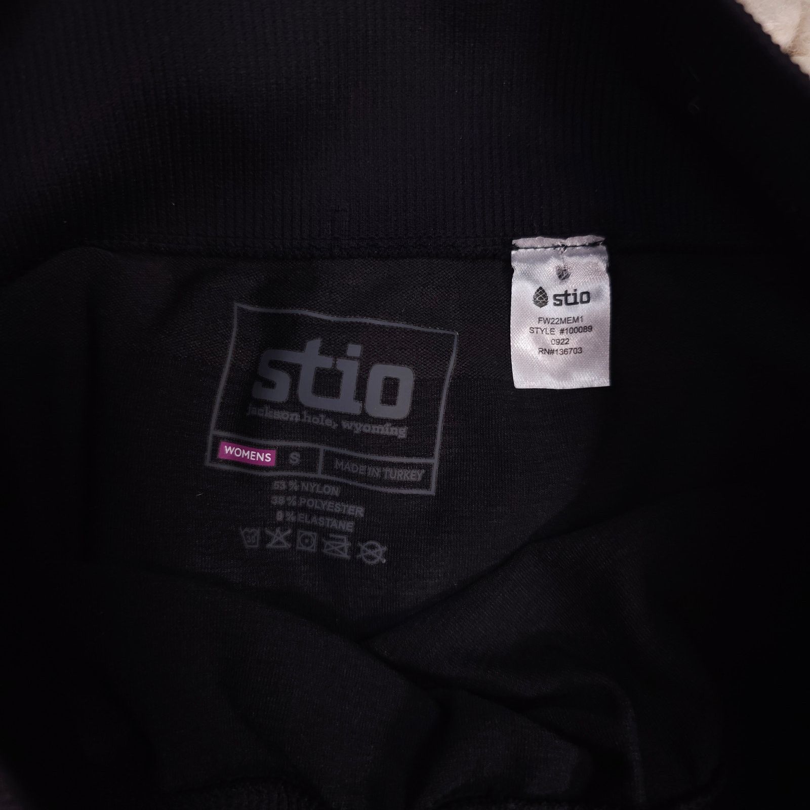 Stio Stio Basis Seamless Leggings Black Heather Sz Small Size 27" / US 4 / IT 40 - 3 Thumbnail