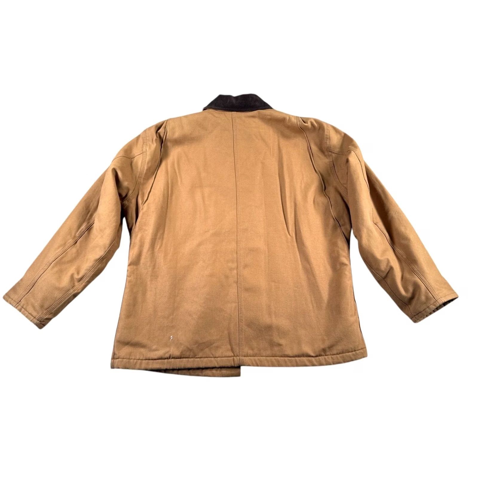 Dickies VTG Dickies Detroit Style Jacket Bomber Mens XL Brown Canvas Quilted Lined 90s Outdoor Workwear Size US XL / EU 56 / 4 - 3 Thumbnail