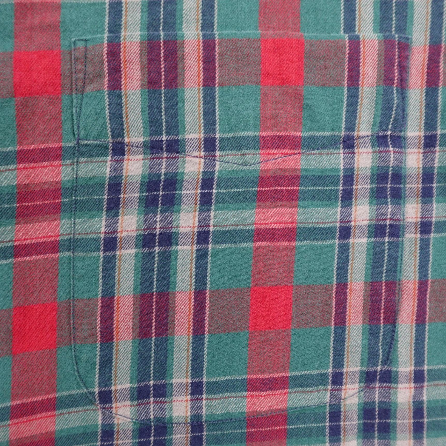 Pendleton VINTAGE Pendleton Shirt Mens M Green Red Plaid Flannel Wool Blend Button-Up Regular Fit Long Sleeve Casual Outdoors Mens Size US M / EU 48-50 / 2 - 3 Thumbnail