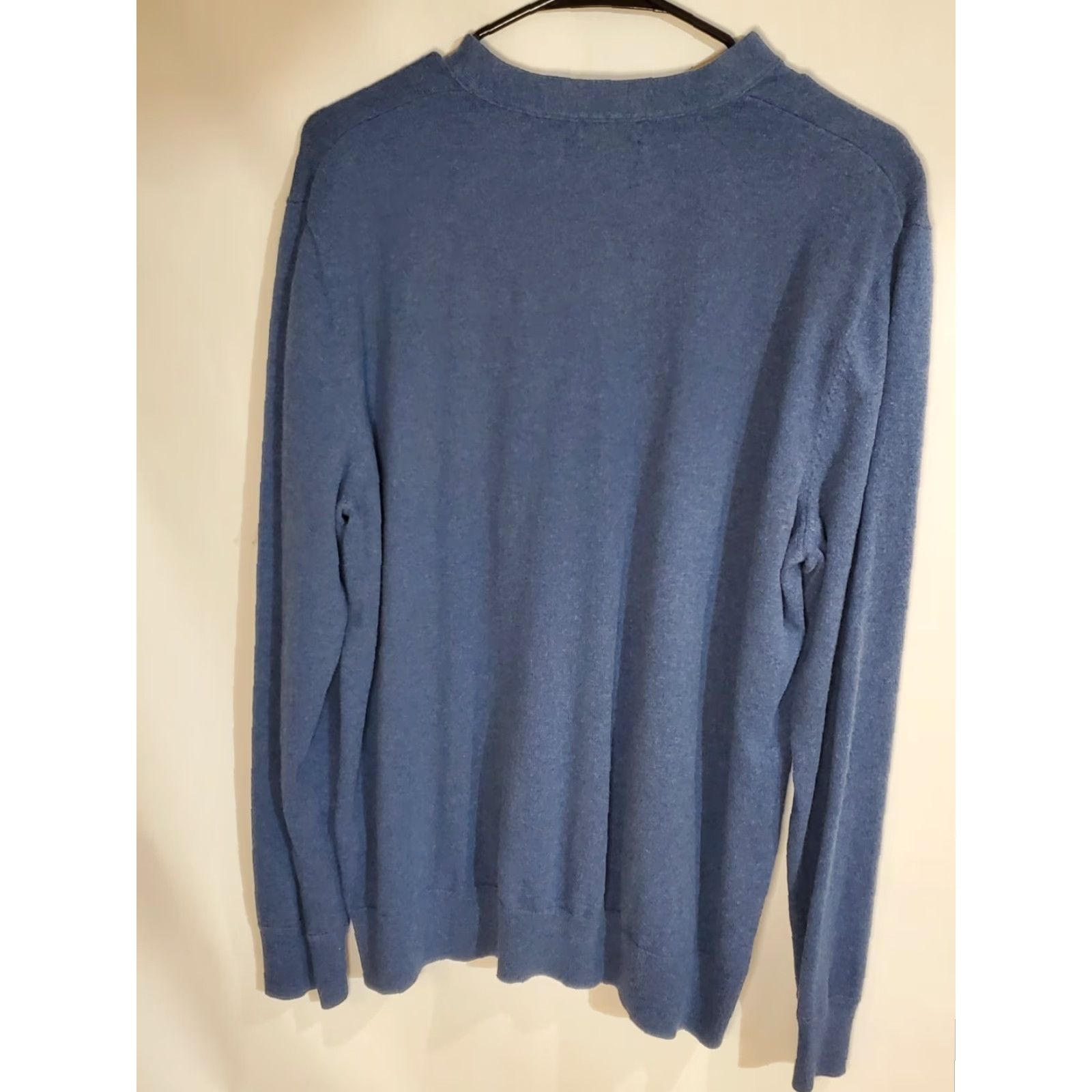 Lucky Brand VINTAGE Lucky Brand XL Men’s V-Neck LS Pullover Sweater Blue - Men’s Small Accessories? Size US XL / EU 56 / 4 - 4 Thumbnail