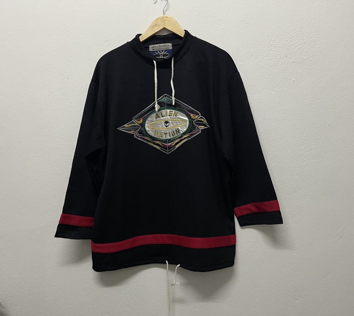 Alien Workshop 90s ALIEN WORKSHOP HIP HOP STYLE JERSEY LONG SLEEVE RARE Size US L / EU 52-54 / 3 - 1 Thumbnail
