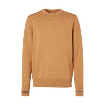 Burberry o1w1db10326 Sweater in Camel Size US L / EU 52-54 / 3 - 1 Preview