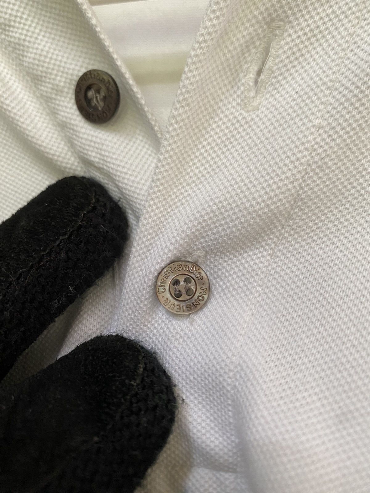 Christian Dior Monsieur Christian Dior Short Sleeve Collar T Shirt Size US L / EU 52-54 / 3 - 11 Thumbnail