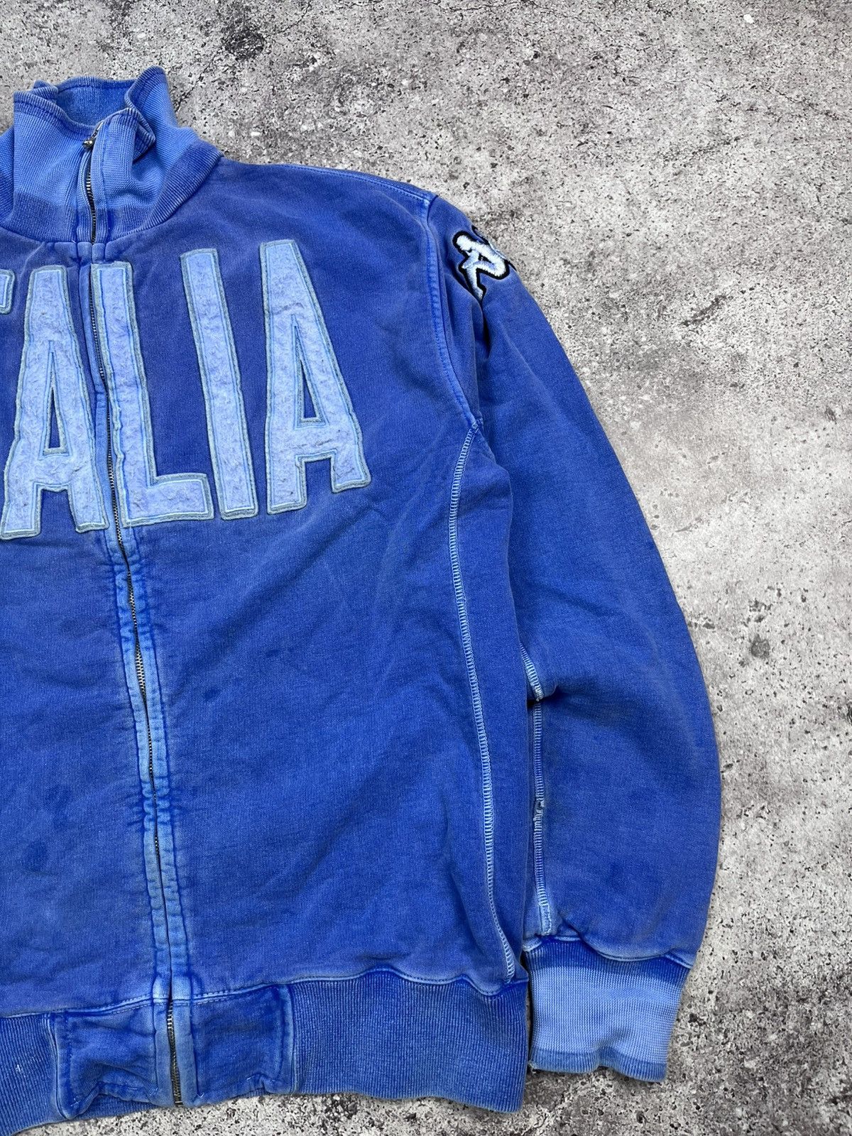 Kappa RARE! Vintage Kappa Italia Zip Up Hoodie Size L Mens Footbal Size US L / EU 52-54 / 3 - 3 Thumbnail
